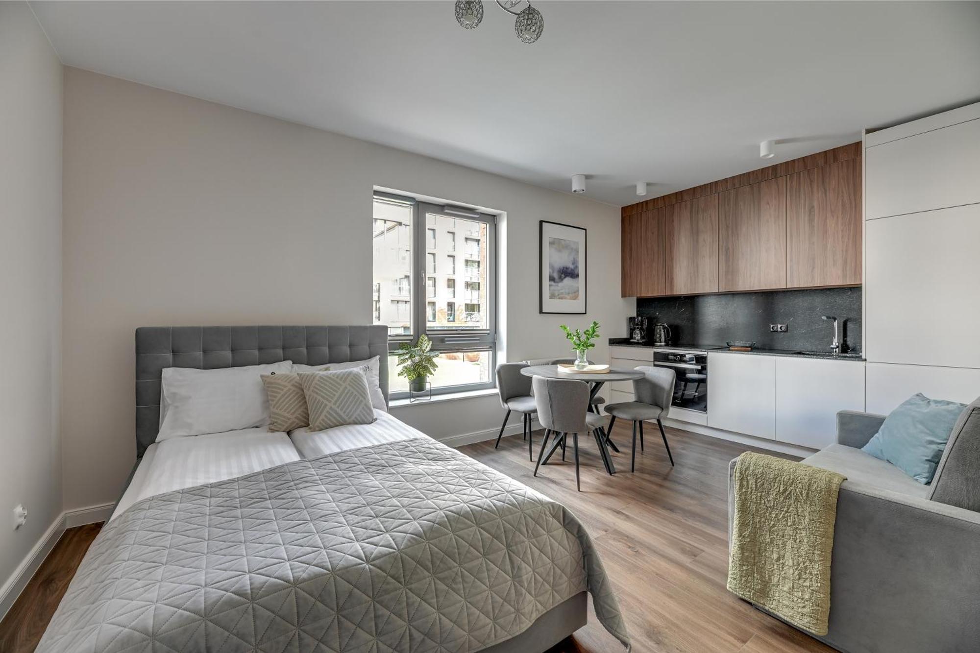 Scala City Center Apartments & Studio By Lion Apartments Гданск Екстериор снимка