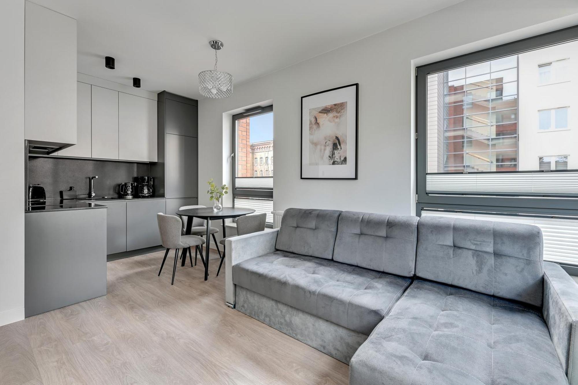 Scala City Center Apartments & Studio By Lion Apartments Гданск Екстериор снимка